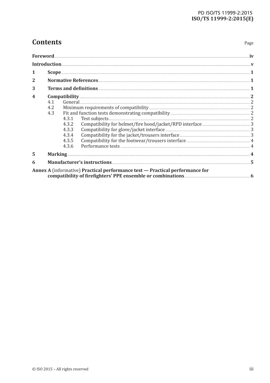BS PD ISO/TS 11999-2:2015 BS PD ISO/TS 11999-2:2015