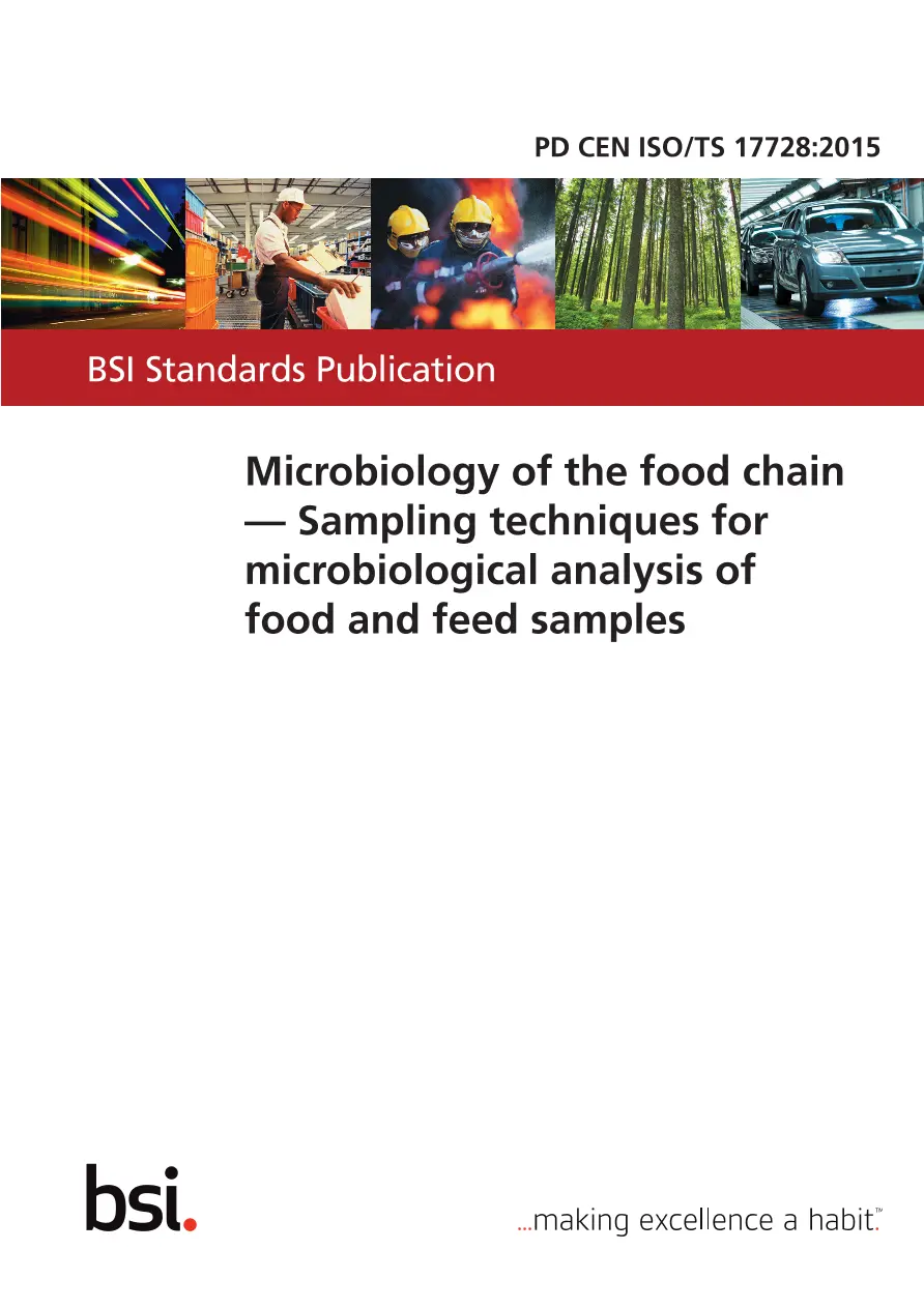 BS PD CEN ISO/TS 17728:2015 BS PD CEN ISO/TS 17728:2015