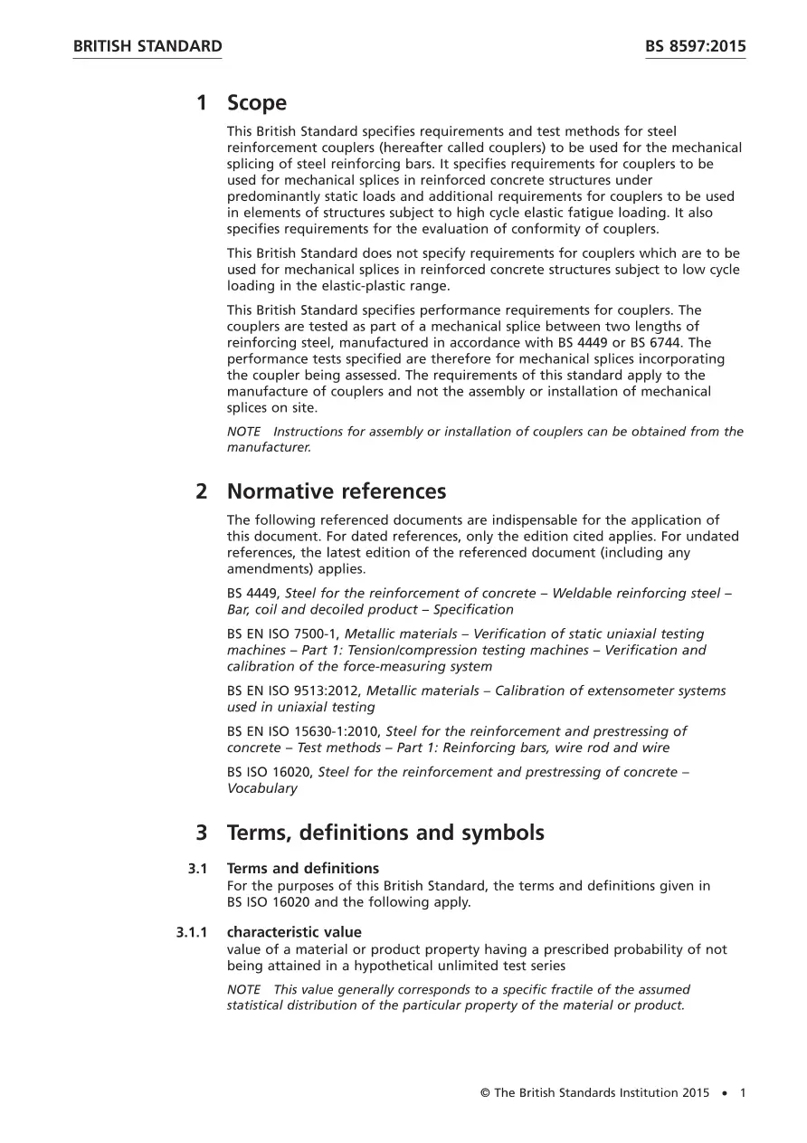 BS 8597:2015 BS 8597:2015
