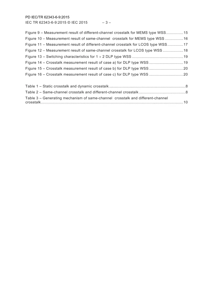 BS PD IEC/TR 62343-6-9:2015 BS PD IEC/TR 62343-6-9:2015