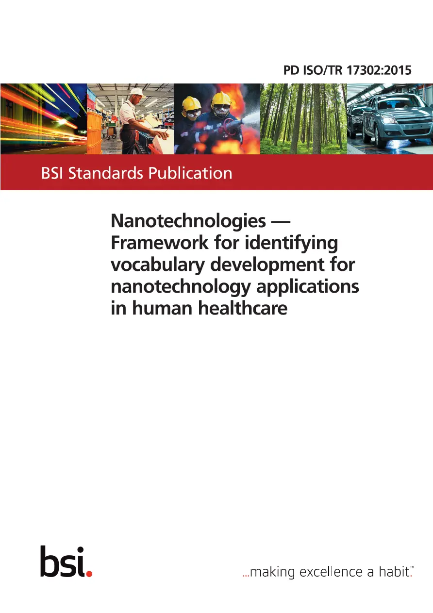 BS PD ISO/TR 17302:2015 BS PD ISO/TR 17302:2015