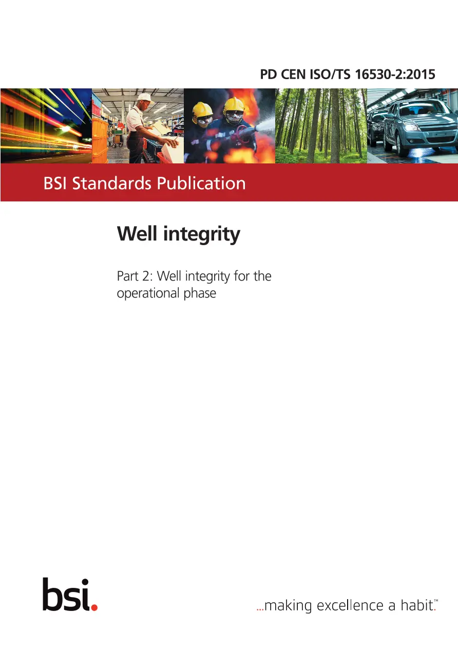 BS PD CEN ISO/TS 16530-2:2015 BS PD CEN ISO/TS 16530-2:2015