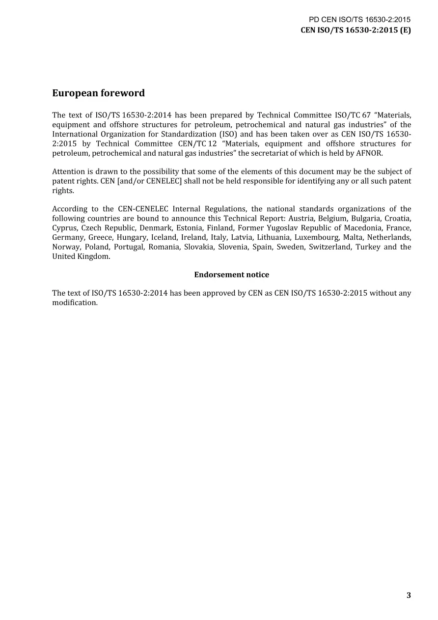 BS PD CEN ISO/TS 16530-2:2015 BS PD CEN ISO/TS 16530-2:2015