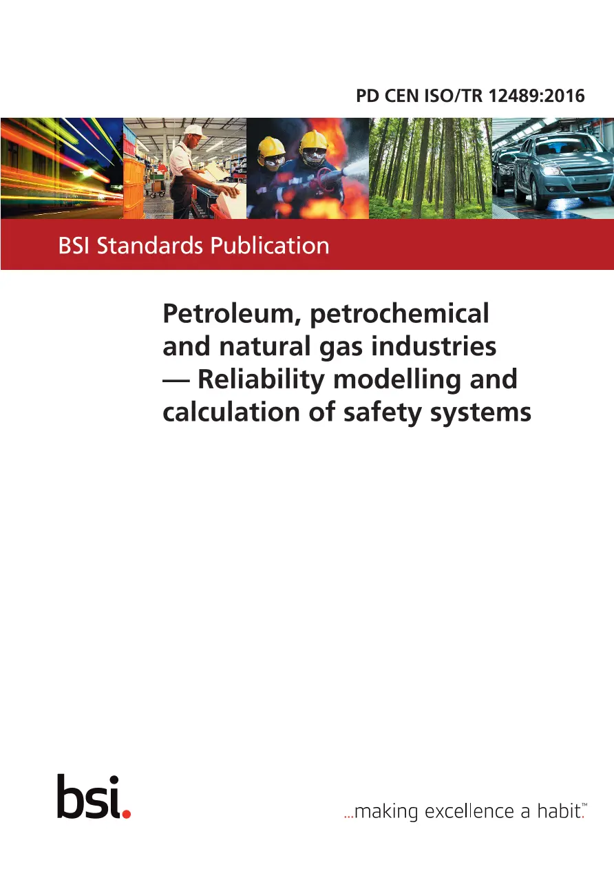 BS PD CEN ISO/TR 12489:2016 BS PD CEN ISO/TR 12489:2016