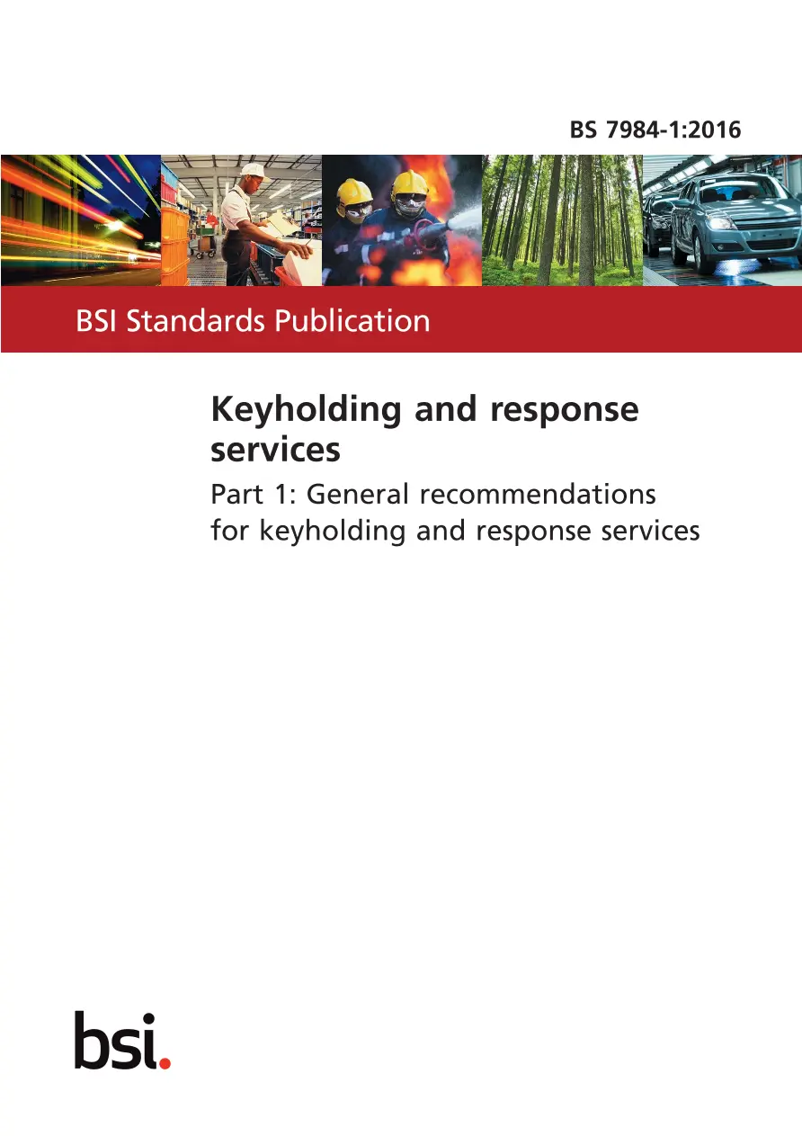 BS 7984-1:2016 BS 7984-1:2016