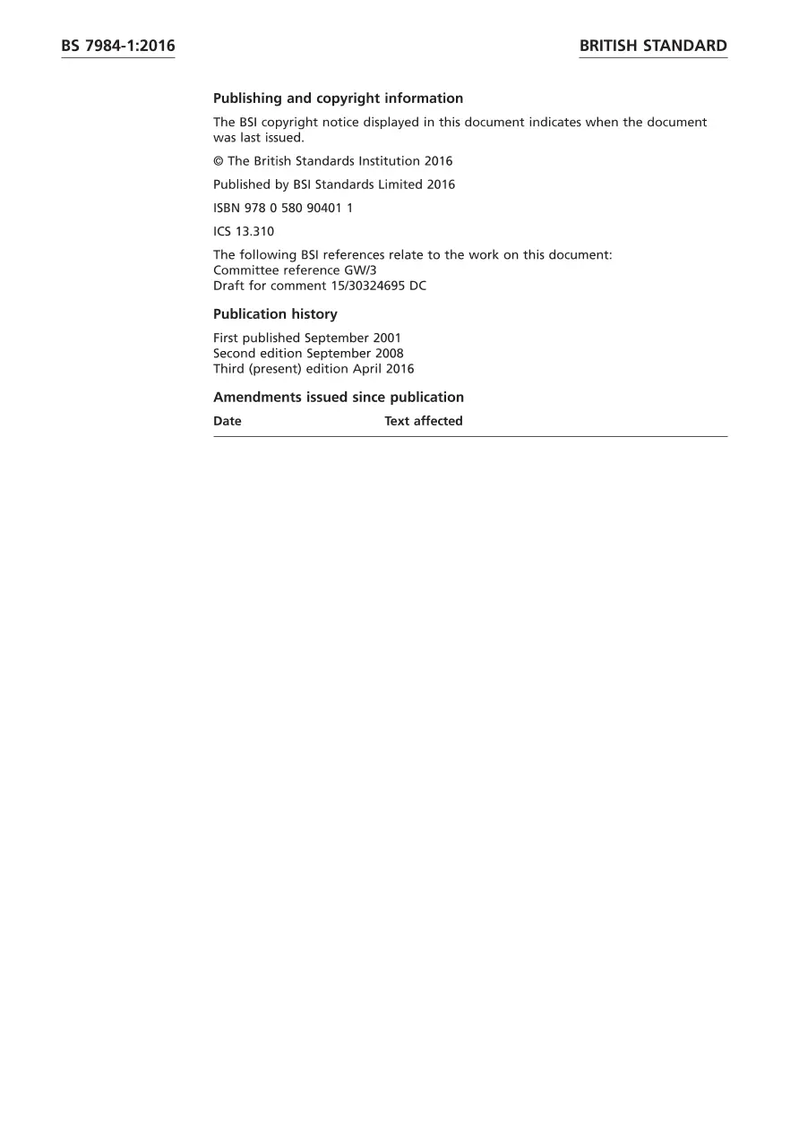 BS 7984-1:2016 BS 7984-1:2016
