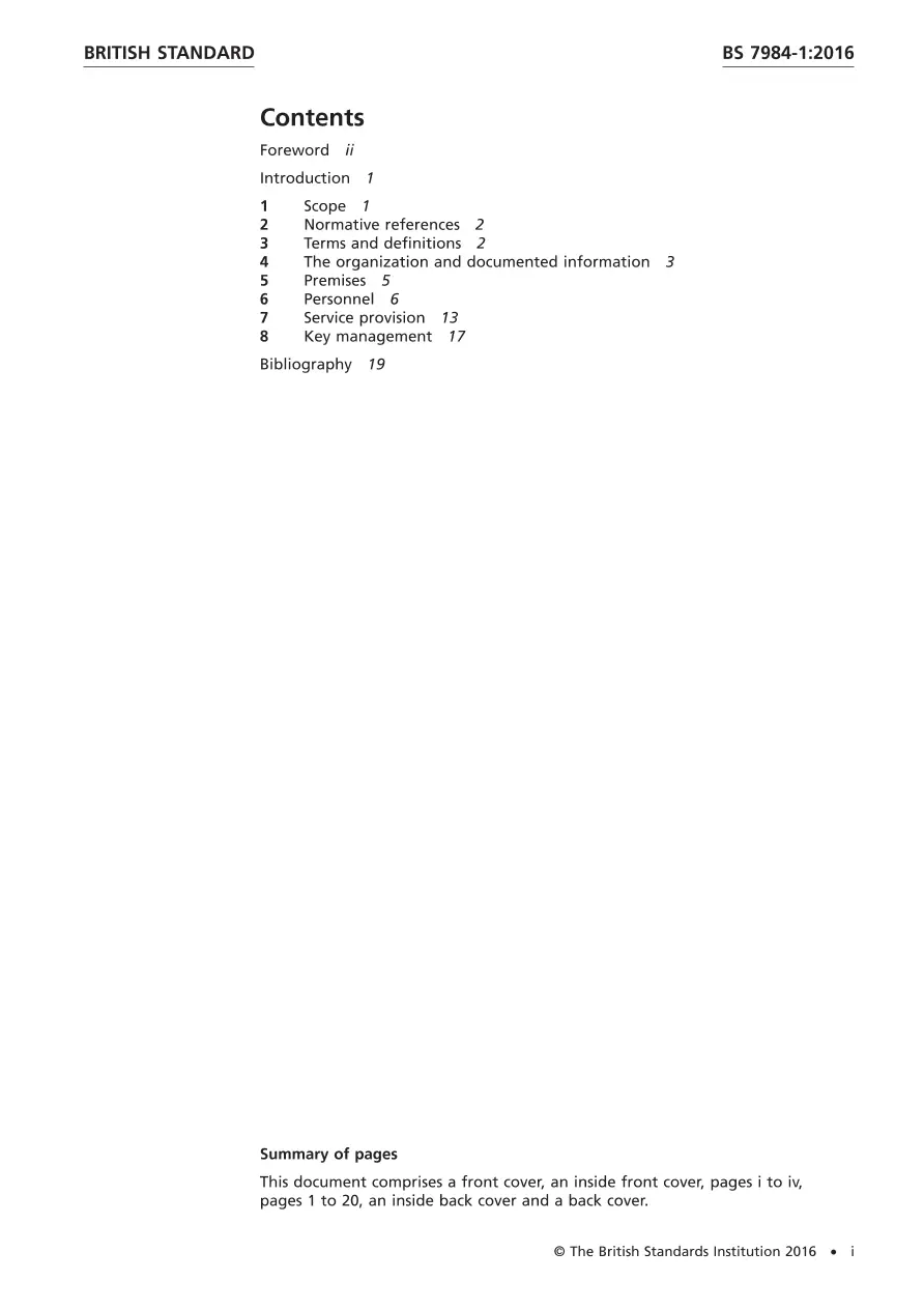 BS 7984-1:2016 BS 7984-1:2016