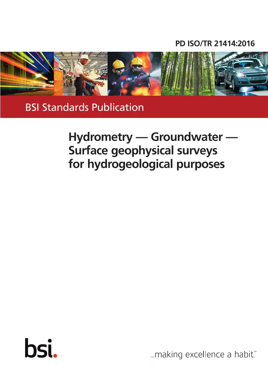BS PD ISO/TR 21414:2016 BS PD ISO/TR 21414:2016