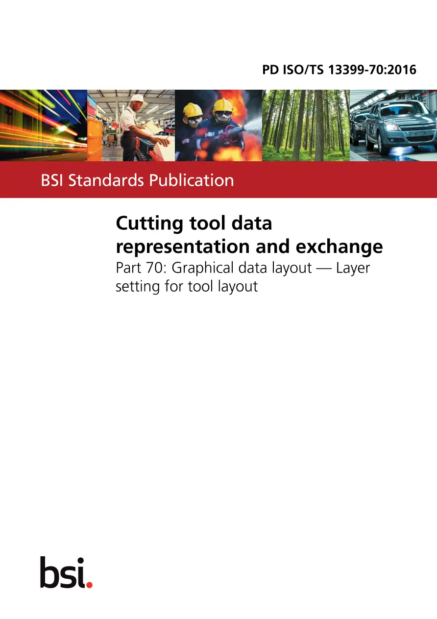 BS PD ISO/TS 13399-70:2016 BS PD ISO/TS 13399-70:2016