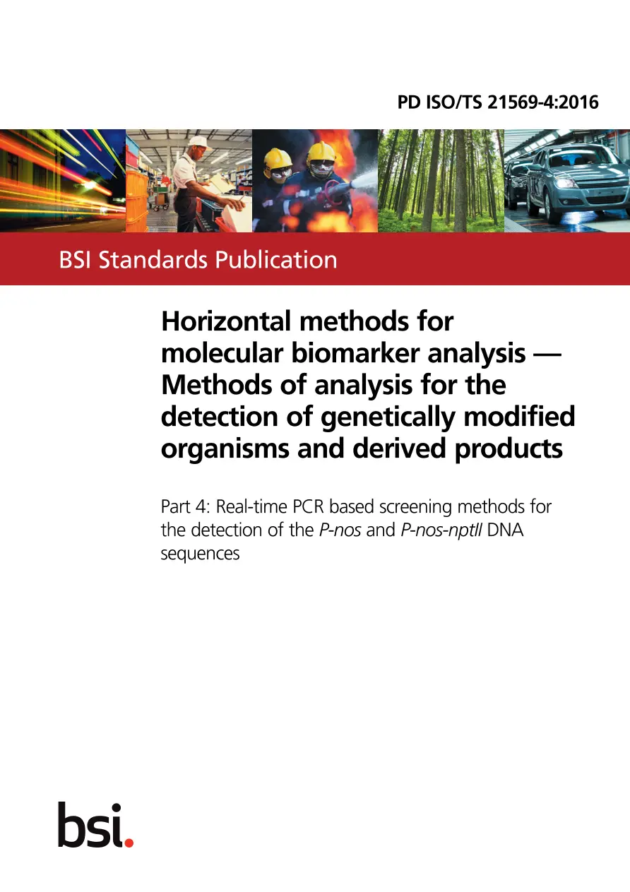 BS PD ISO/TS 21569-4:2016 BS PD ISO/TS 21569-4:2016
