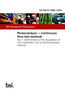 BS PD CEN/TS 16980-1:2016 BS PD CEN/TS 16980-1:2016