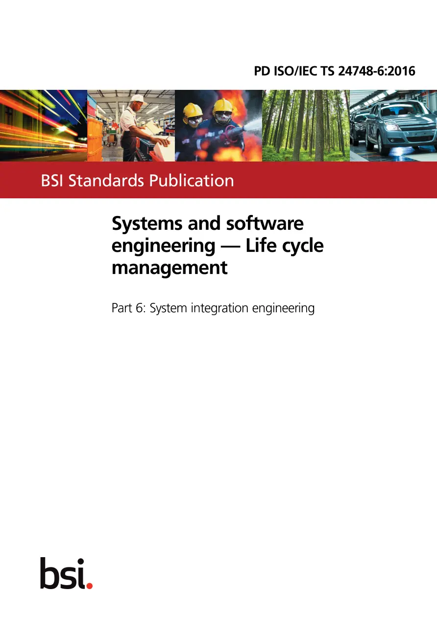 BS PD ISO/IEC TS 24748-6:2016 BS PD ISO/IEC TS 24748-6:2016
