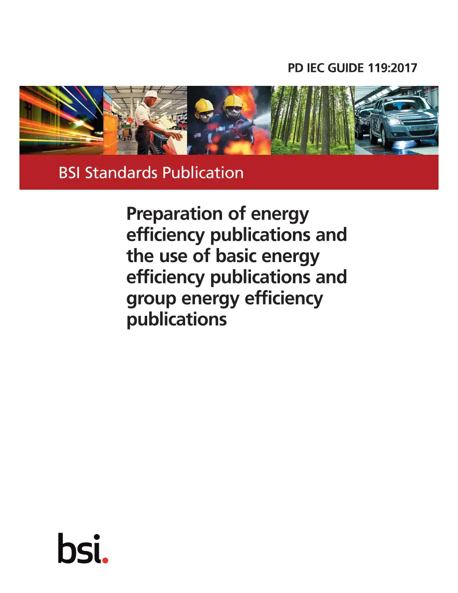BS PD IEC GUIDE 119:2017 BS PD IEC GUIDE 119:2017