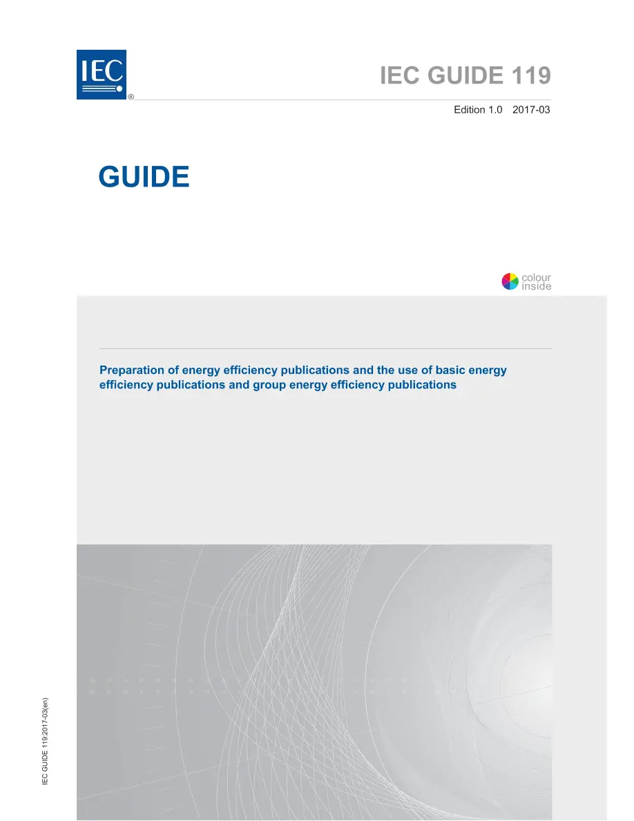 BS PD IEC GUIDE 119:2017 BS PD IEC GUIDE 119:2017