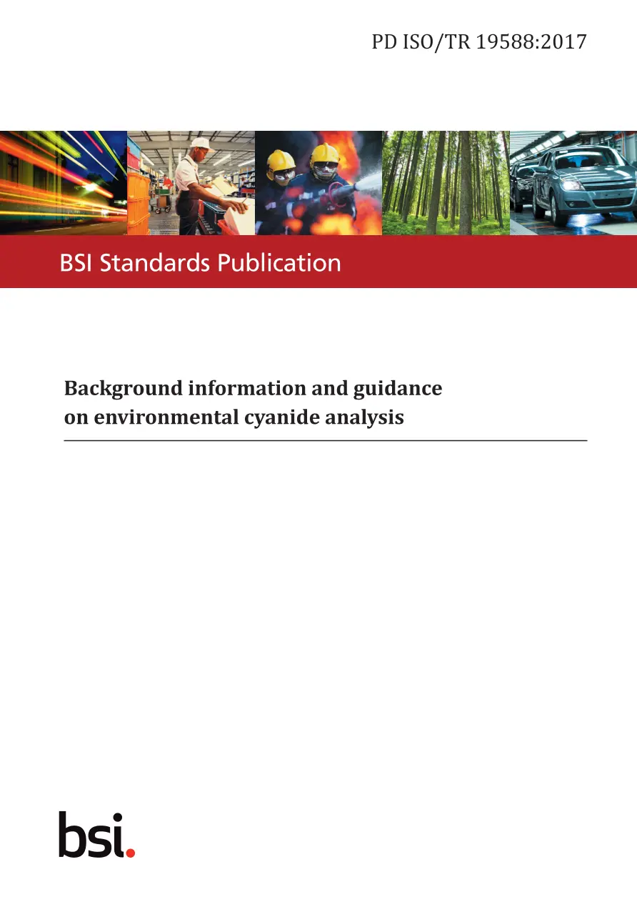 BS PD ISO/TR 19588:2017 BS PD ISO/TR 19588:2017