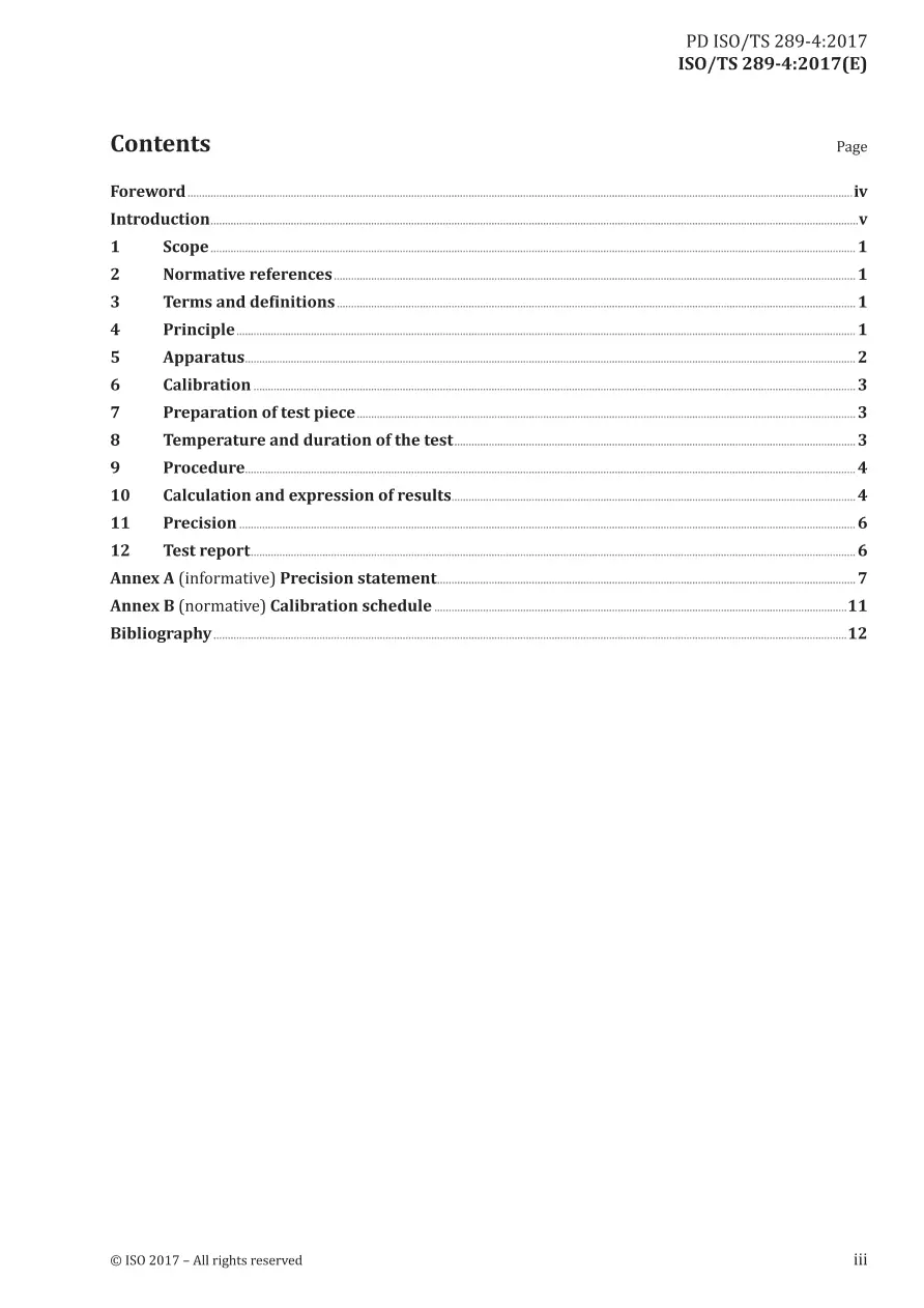 BS PD ISO/TS 289-4:2017 BS PD ISO/TS 289-4:2017