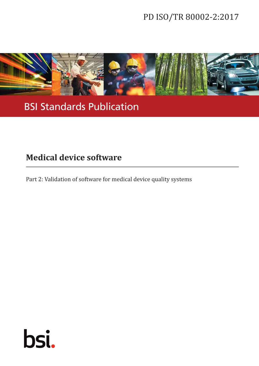BS PD ISO/TR 80002-2:2017 BS PD ISO/TR 80002-2:2017