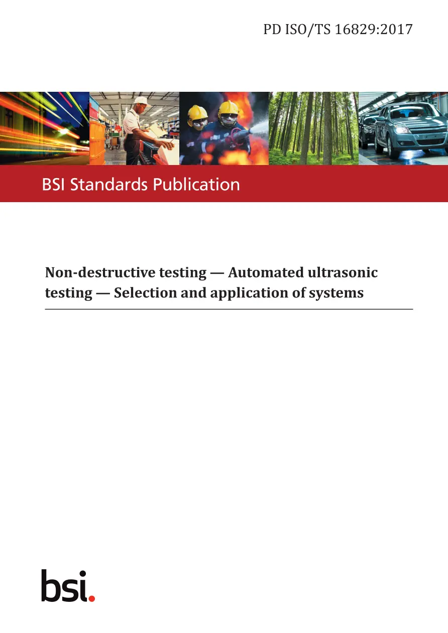 BS PD ISO/TS 16829:2017 BS PD ISO/TS 16829:2017