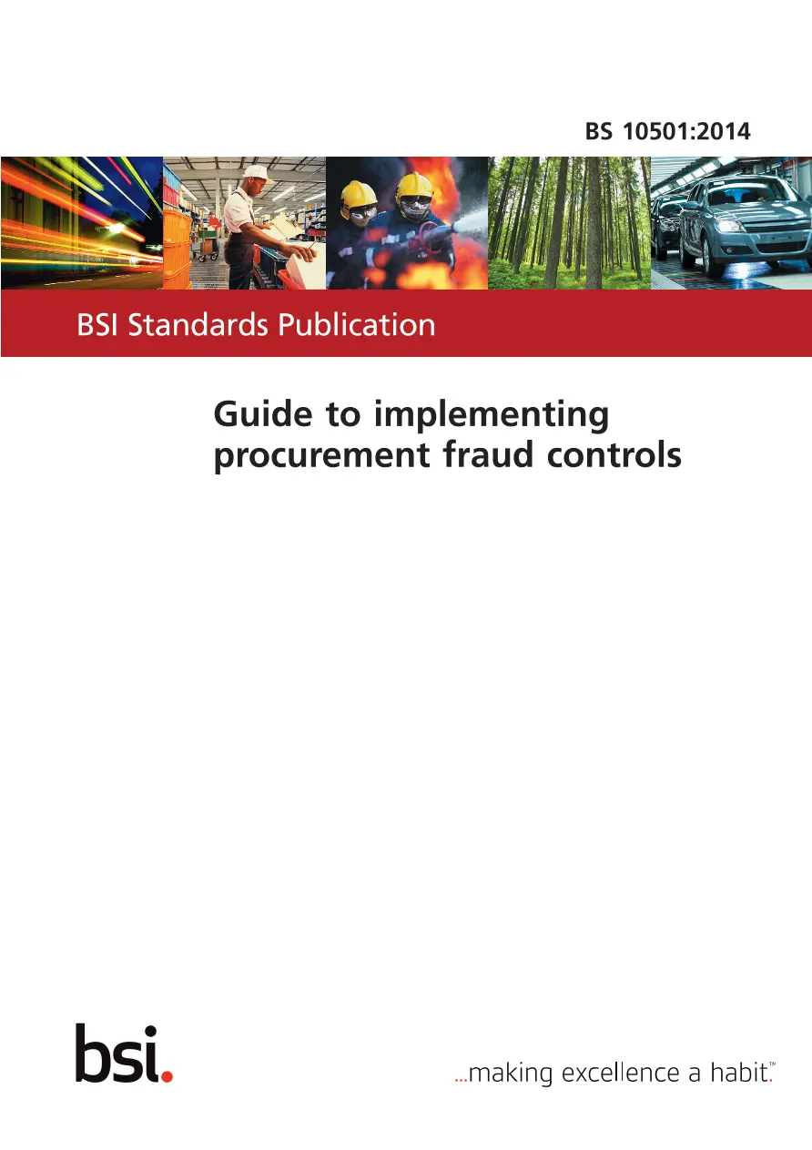 BS 10501:2014 BS 10501:2014