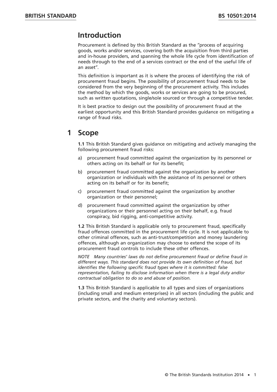 BS 10501:2014 BS 10501:2014