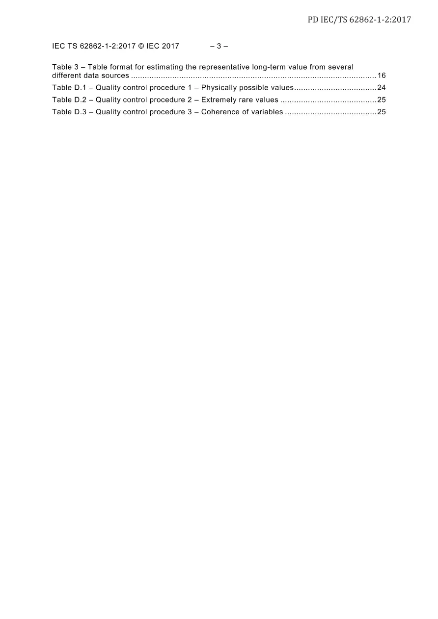 BS PD IEC/TS 62862-1-2:2017 BS PD IEC/TS 62862-1-2:2017