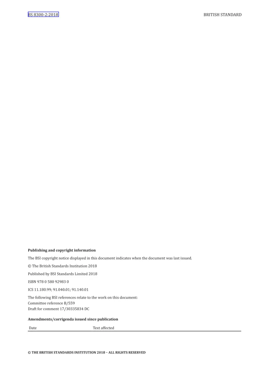 BS 8300-2:2018 BS 8300-2:2018