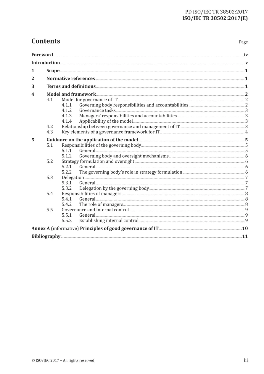 BS PD ISO/IEC TR 38502:2017 BS PD ISO/IEC TR 38502:2017