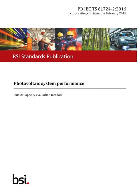BS PD IEC TS 61724-2:2016 BS PD IEC TS 61724-2:2016