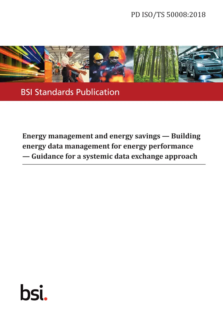 BS PD ISO/TS 50008:2018 BS PD ISO/TS 50008:2018