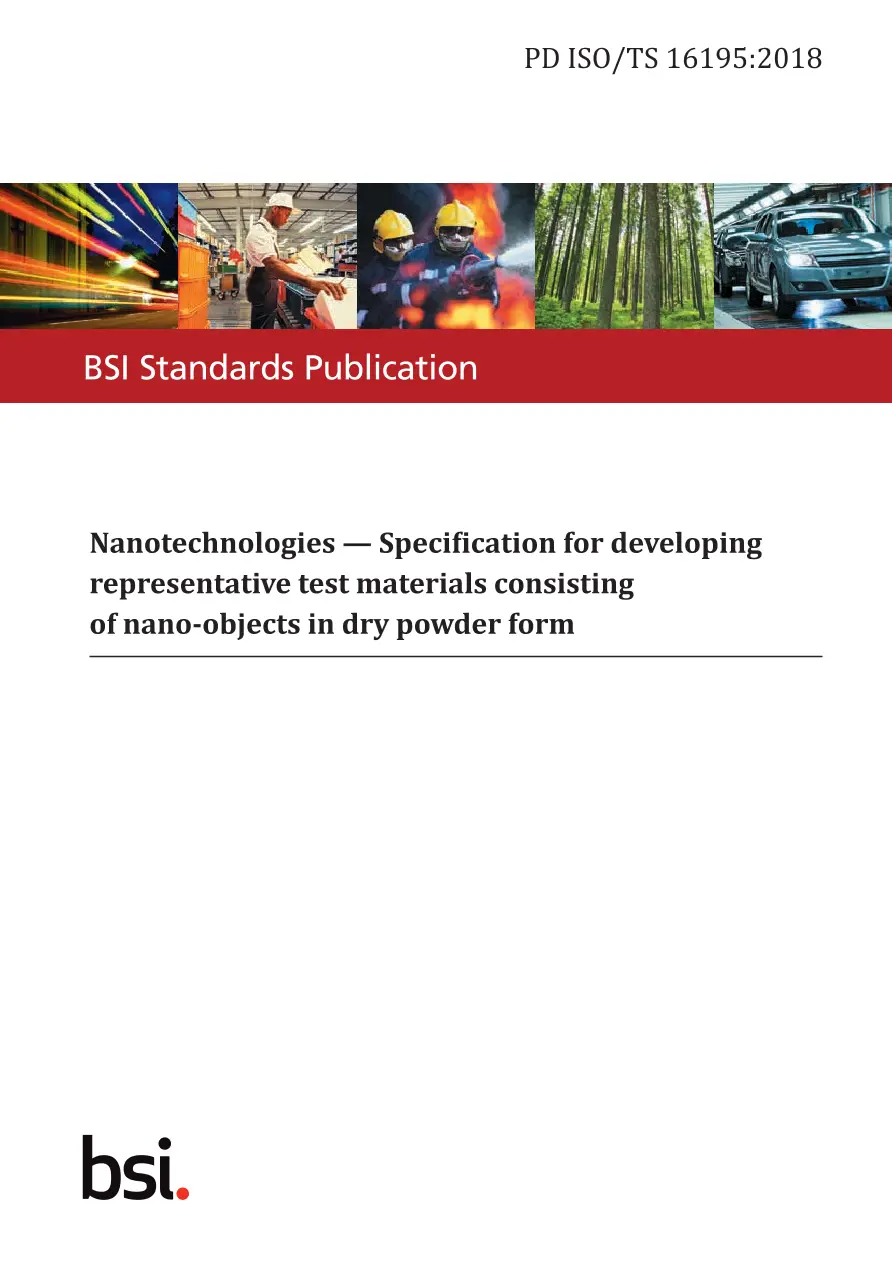 BS PD ISO/TS 16195:2018 BS PD ISO/TS 16195:2018