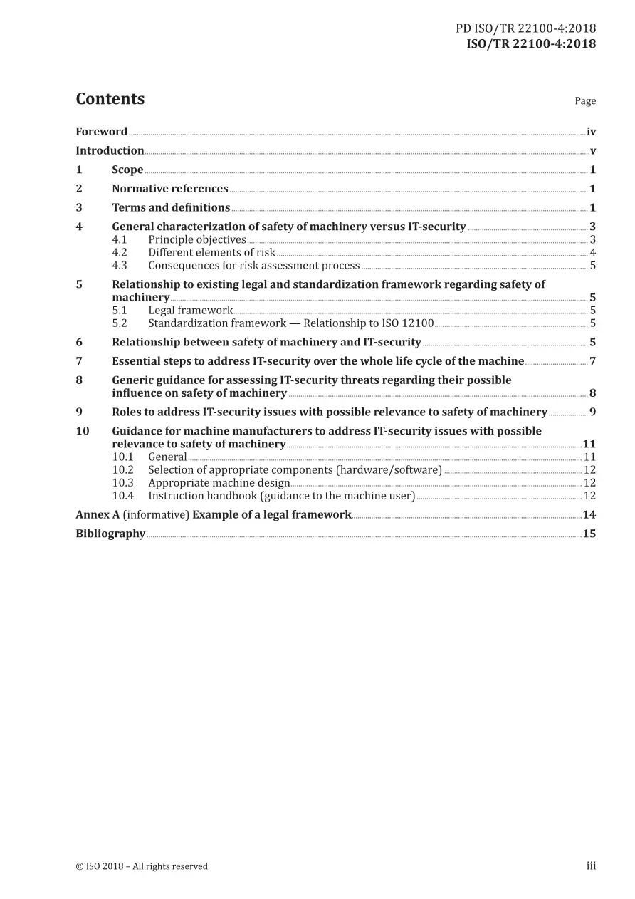 BS PD ISO/TR 22100-4:2018 BS PD ISO/TR 22100-4:2018