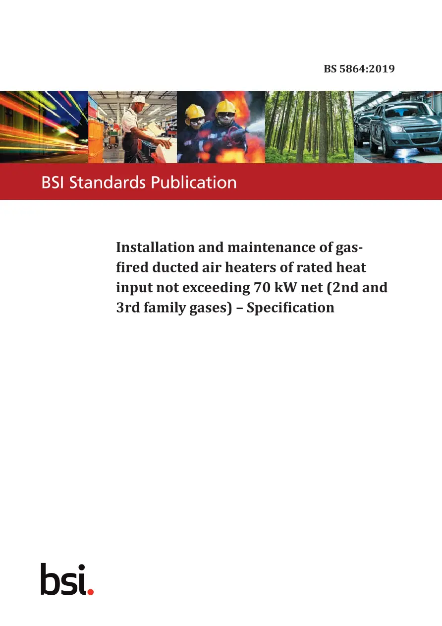 BS 5864:2019 BS 5864:2019