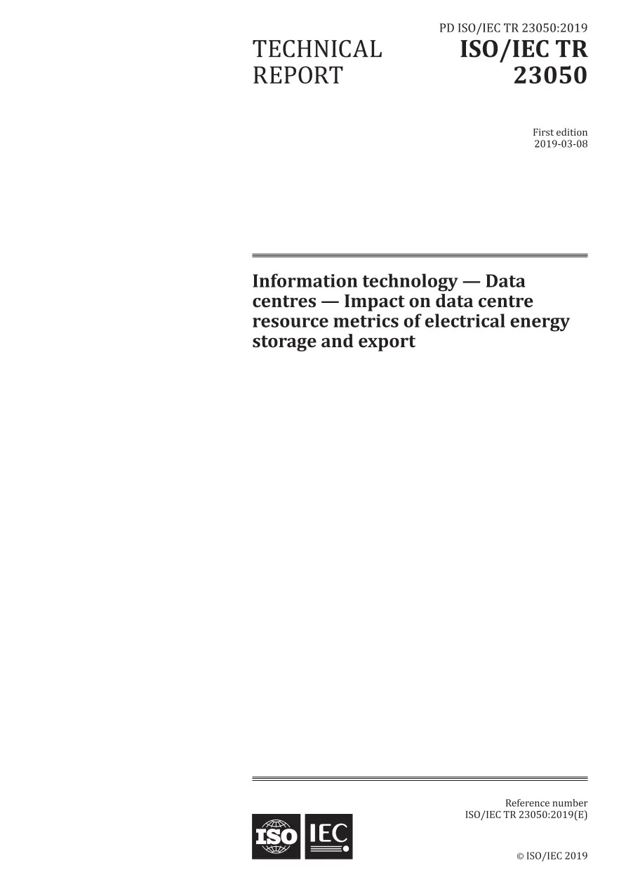 BS PD ISO/IEC TR 23050:2019 BS PD ISO/IEC TR 23050:2019