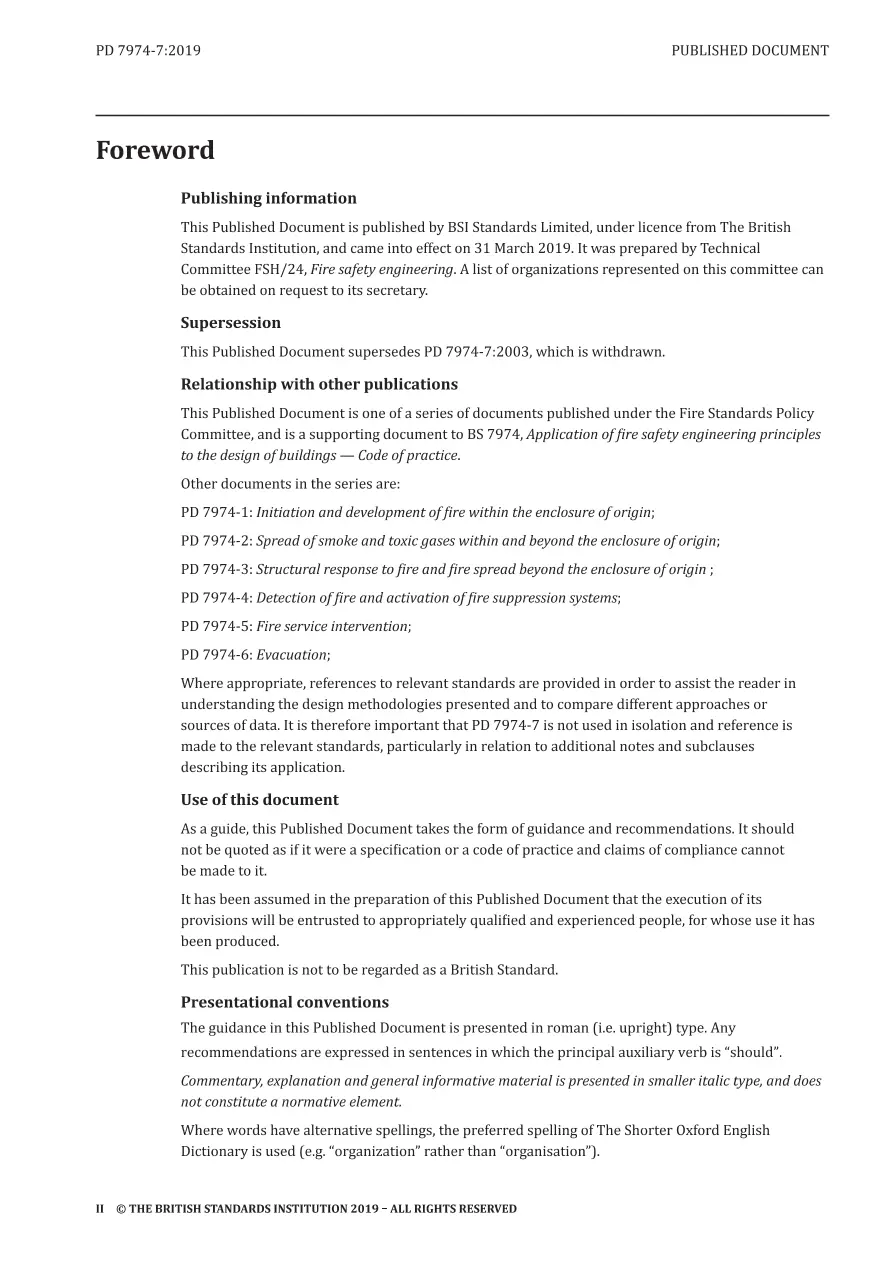 BS PD 7974-7:2019 BS PD 7974-7:2019