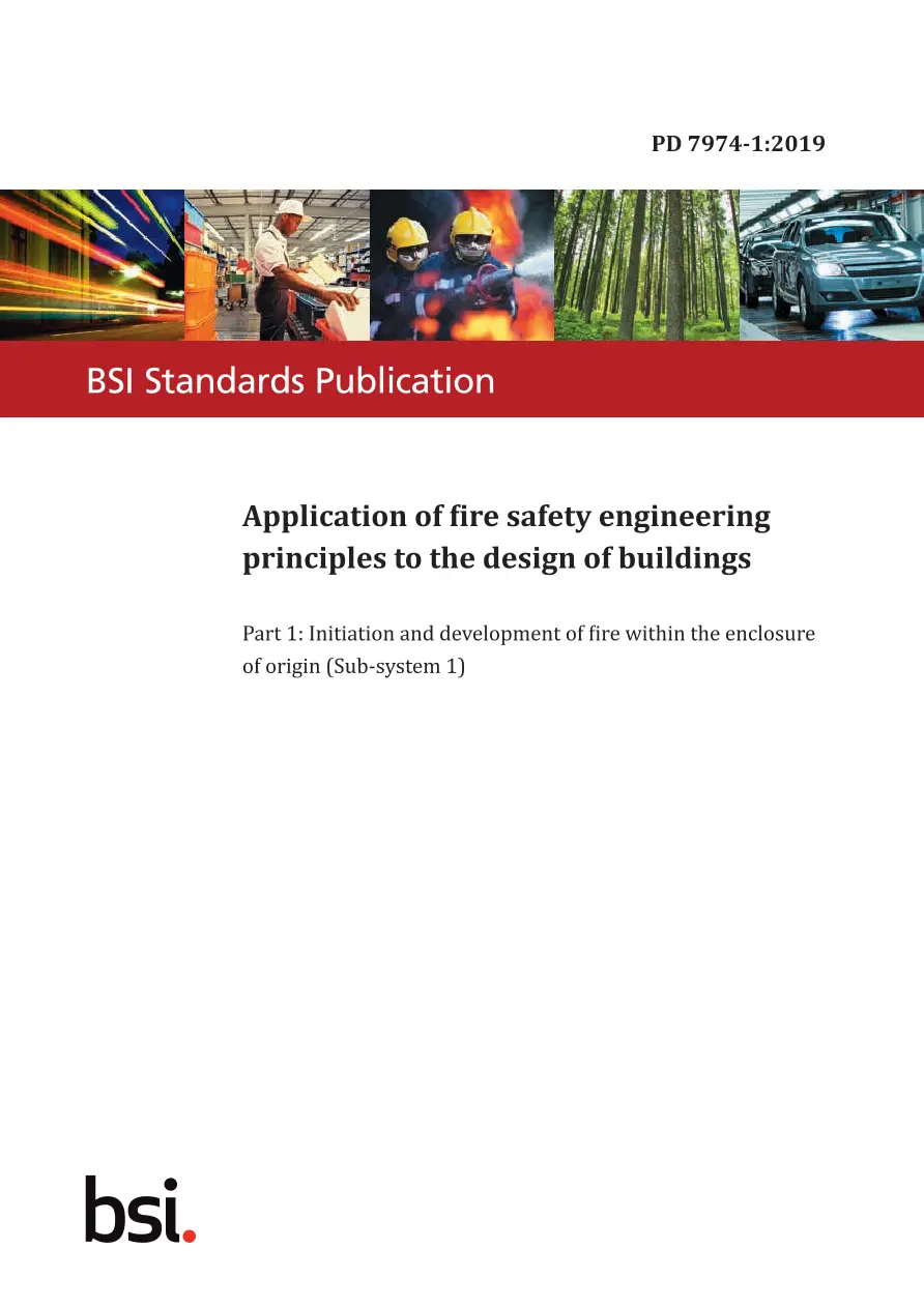 BS PD 7974-1:2019 BS PD 7974-1:2019