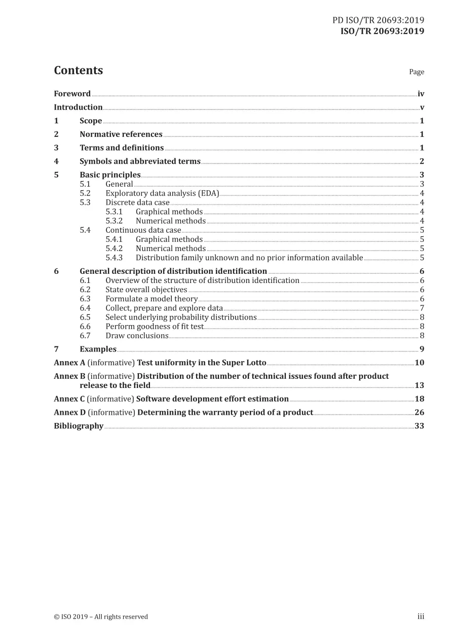 BS PD ISO/TR 20693:2019 BS PD ISO/TR 20693:2019