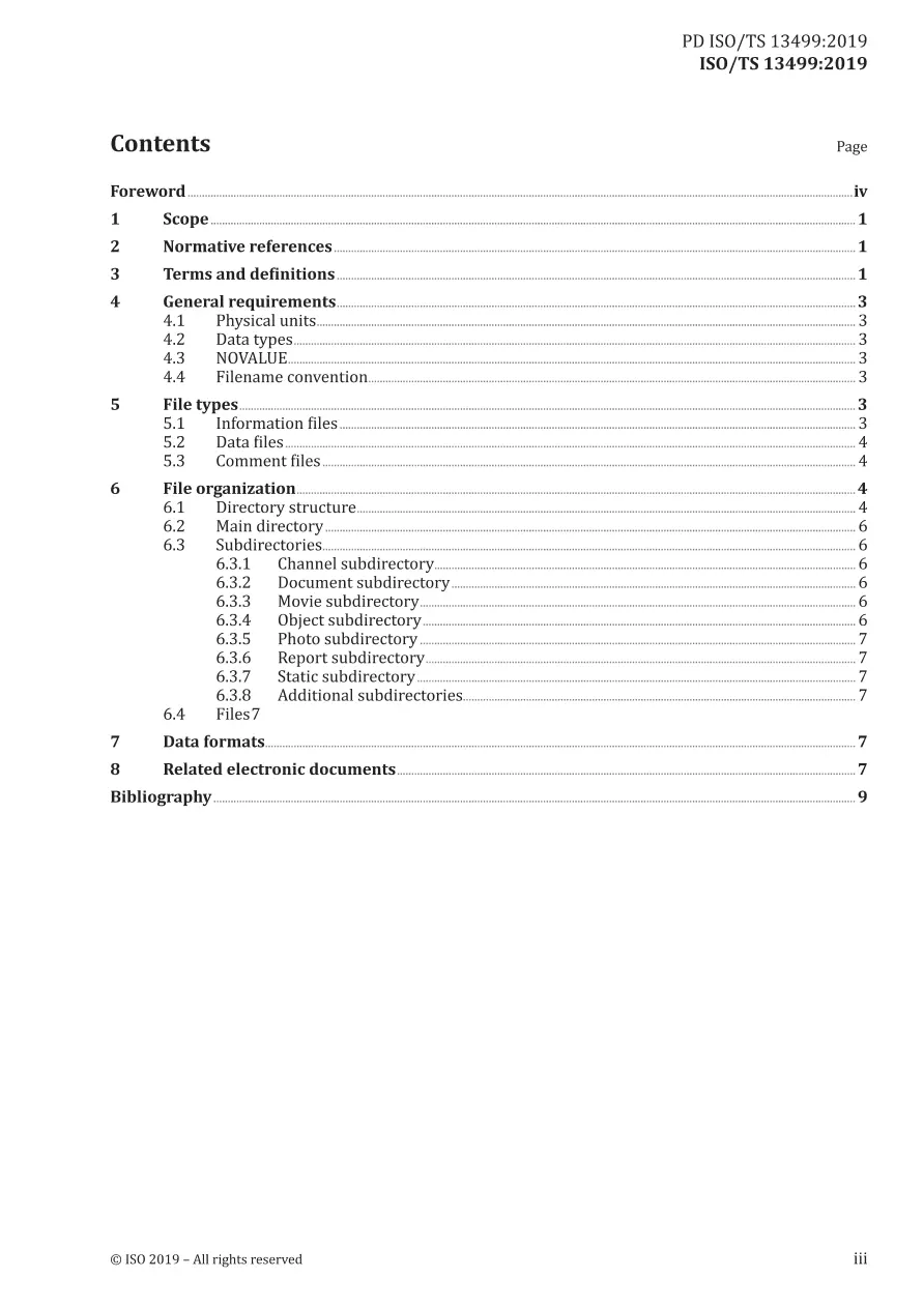 BS PD ISO/TS 13499:2019 BS PD ISO/TS 13499:2019