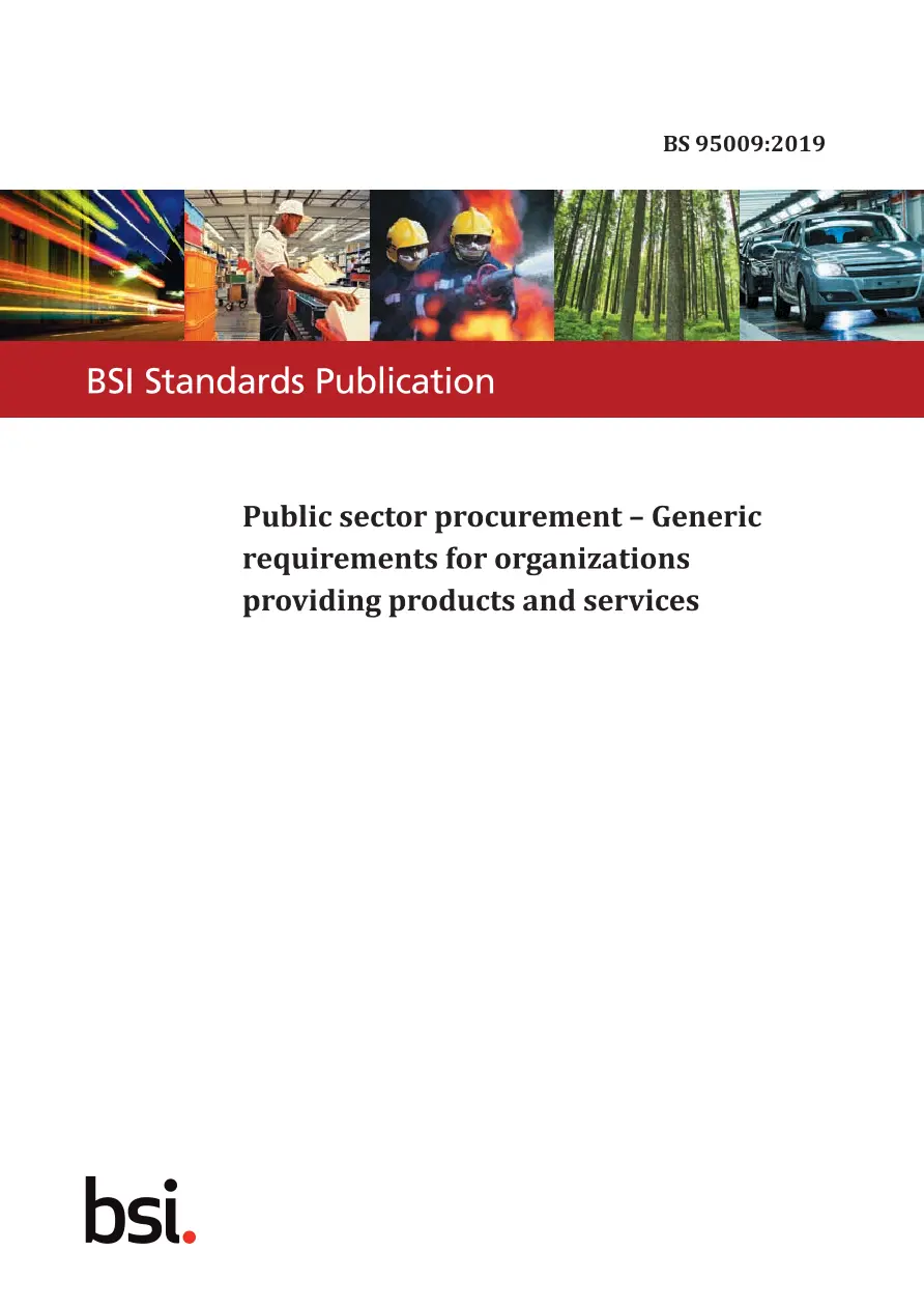 BS 95009:2019 BS 95009:2019