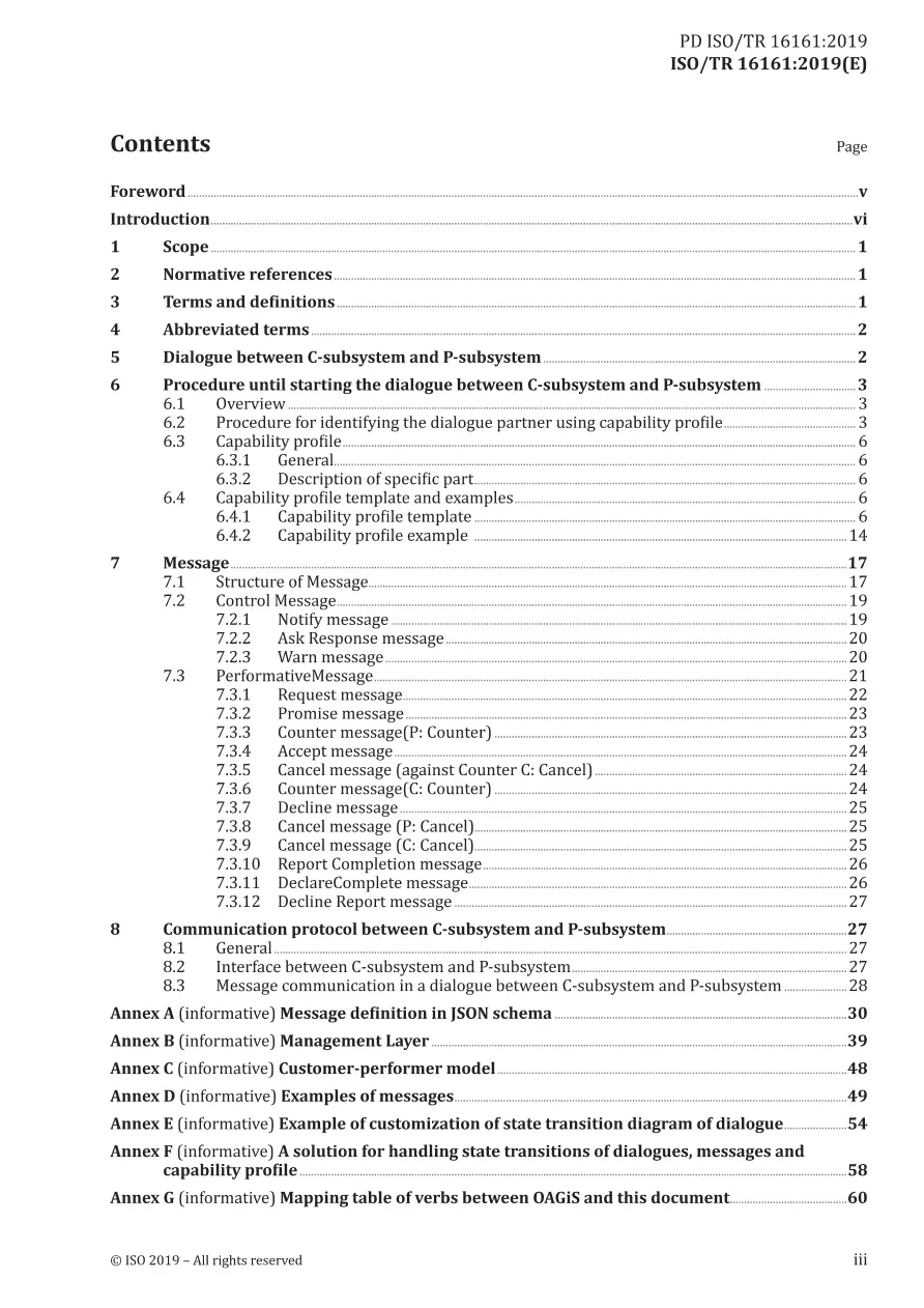 BS PD ISO/TR 16161:2019 BS PD ISO/TR 16161:2019