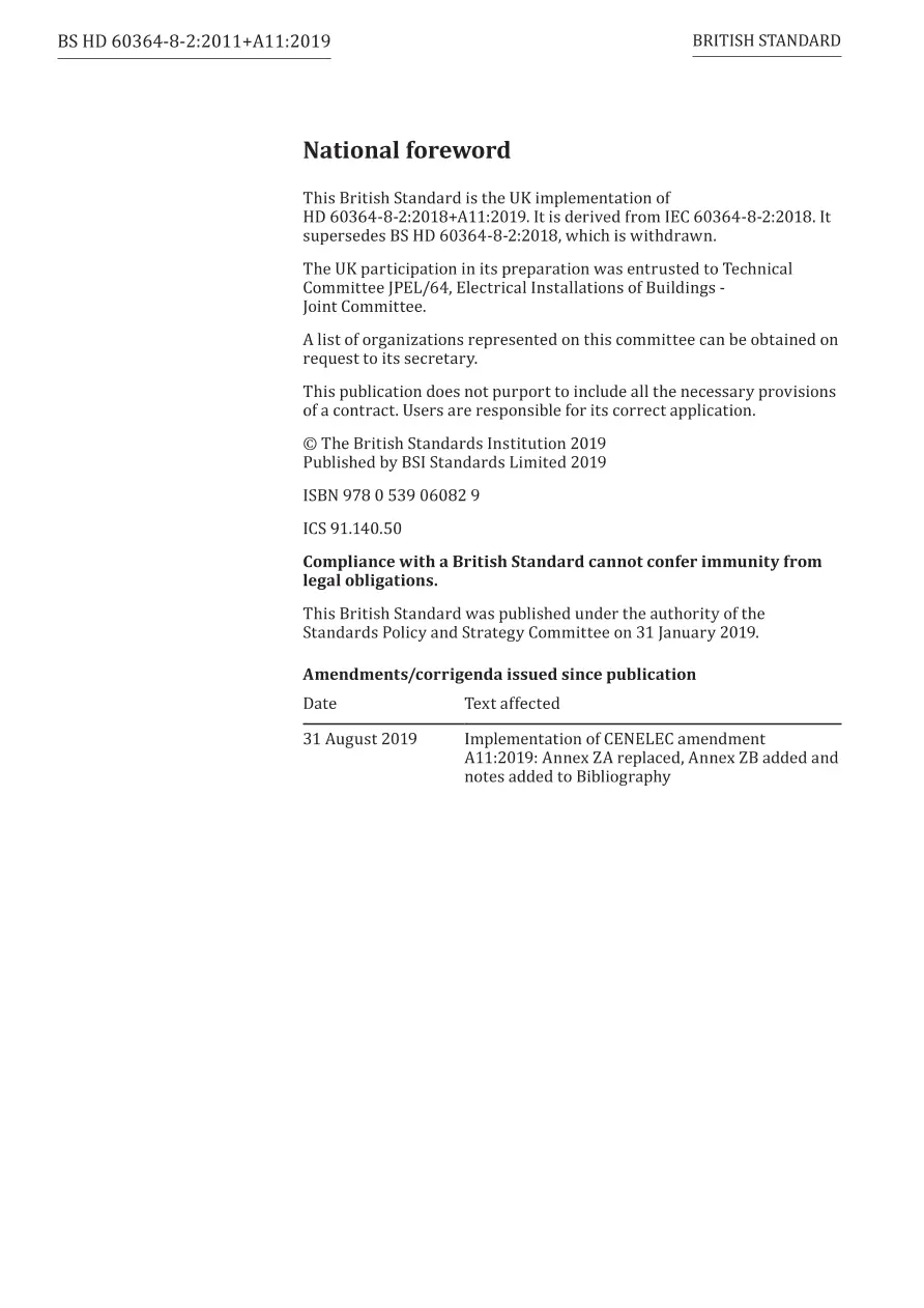 BS HD 60364-8-2:2011+A11:2019 BS HD 60364-8-2:2011+A11:2019