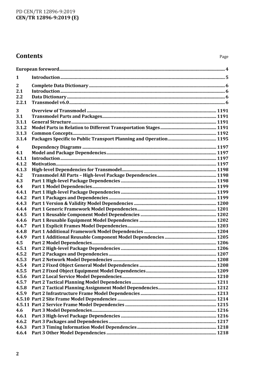BS PD CEN/TR 12896-9:2019 BS PD CEN/TR 12896-9:2019