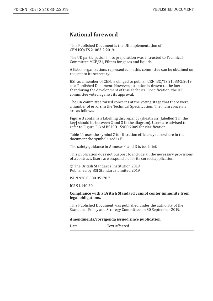 BS PD CEN ISO/TS 21083-2:2019 BS PD CEN ISO/TS 21083-2:2019