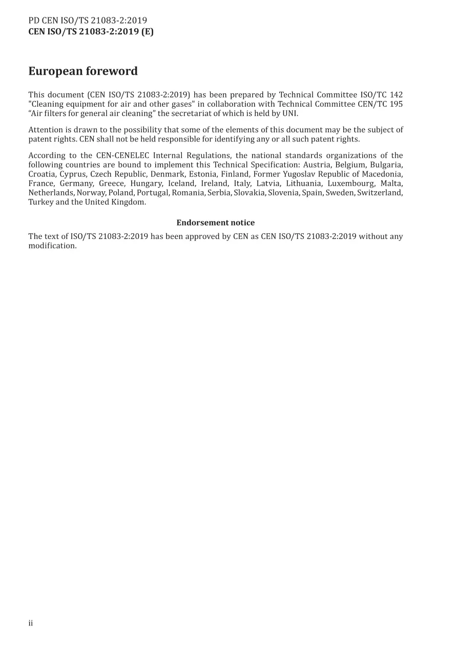 BS PD CEN ISO/TS 21083-2:2019 BS PD CEN ISO/TS 21083-2:2019