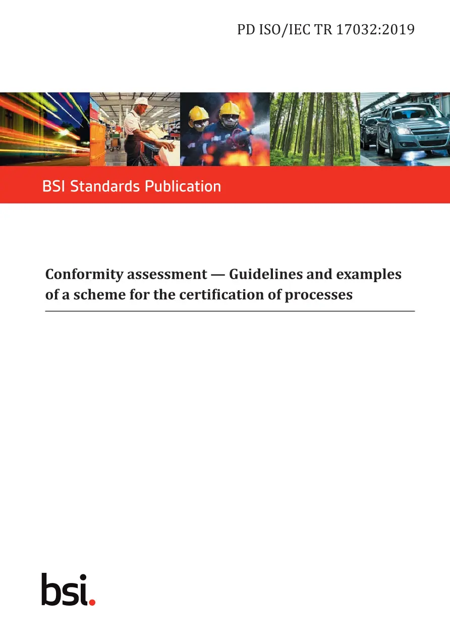 BS PD ISO/IEC TR 17032:2019 BS PD ISO/IEC TR 17032:2019