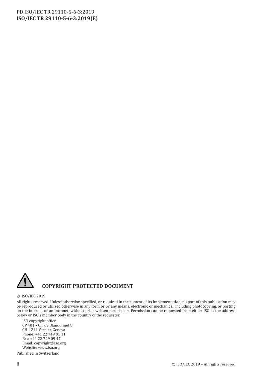 BS PD ISO/IEC TR 29110-5-6-3:2019 BS PD ISO/IEC TR 29110-5-6-3:2019