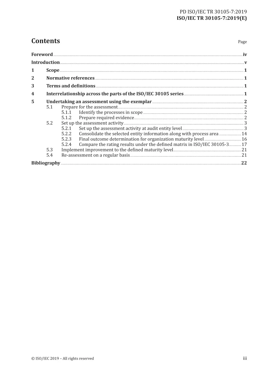 BS PD ISO/IEC TR 30105-7:2019 BS PD ISO/IEC TR 30105-7:2019