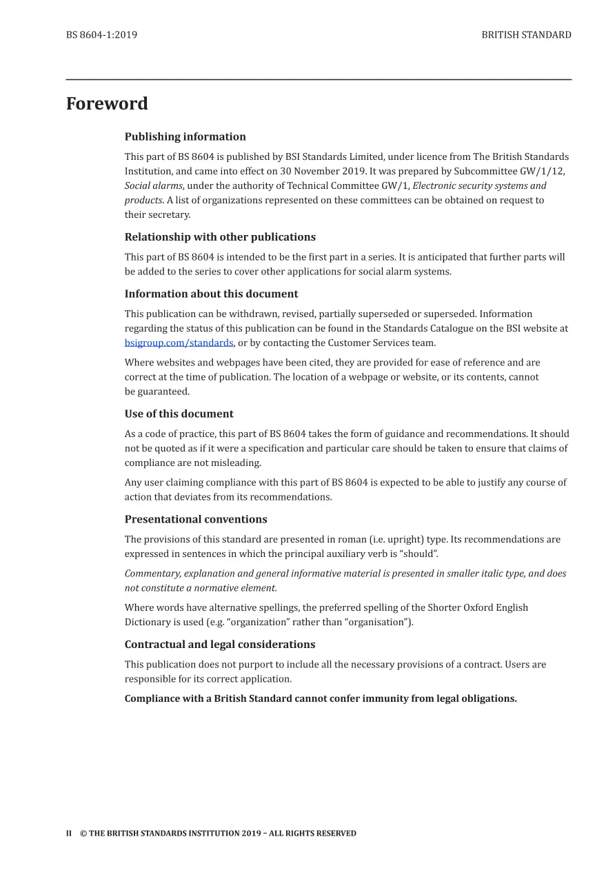 BS 8604-1:2019 BS 8604-1:2019
