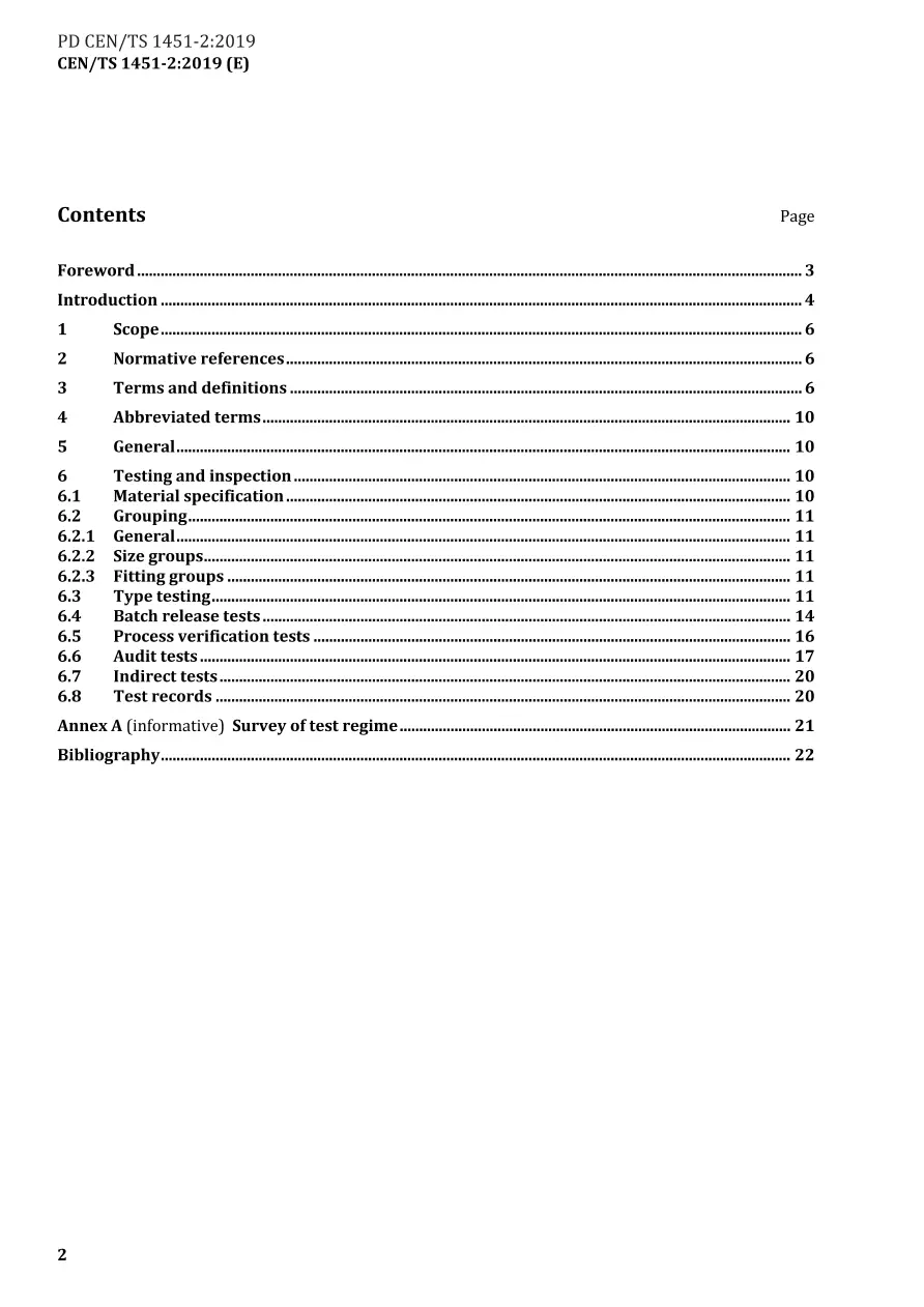 BS PD CEN/TS 1451-2:2019 BS PD CEN/TS 1451-2:2019
