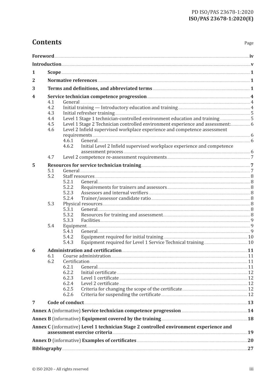 BS PD ISO/PAS 23678-1:2020 BS PD ISO/PAS 23678-1:2020