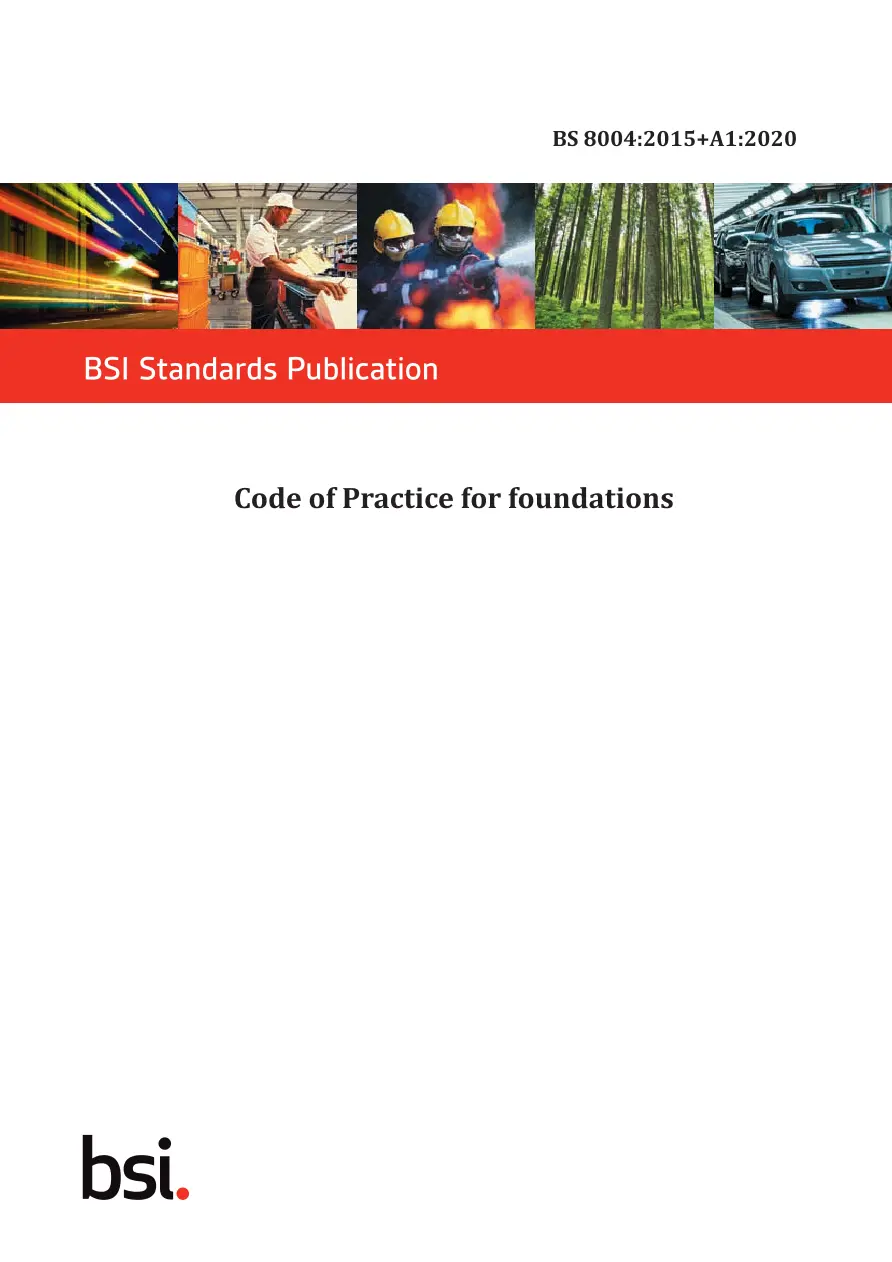 BS 8004:2015+A1:2020 BS 8004:2015+A1:2020